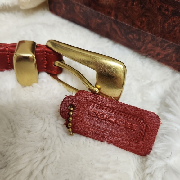 Vintage Coach Belt new Old Stock - Picture 4 of 11